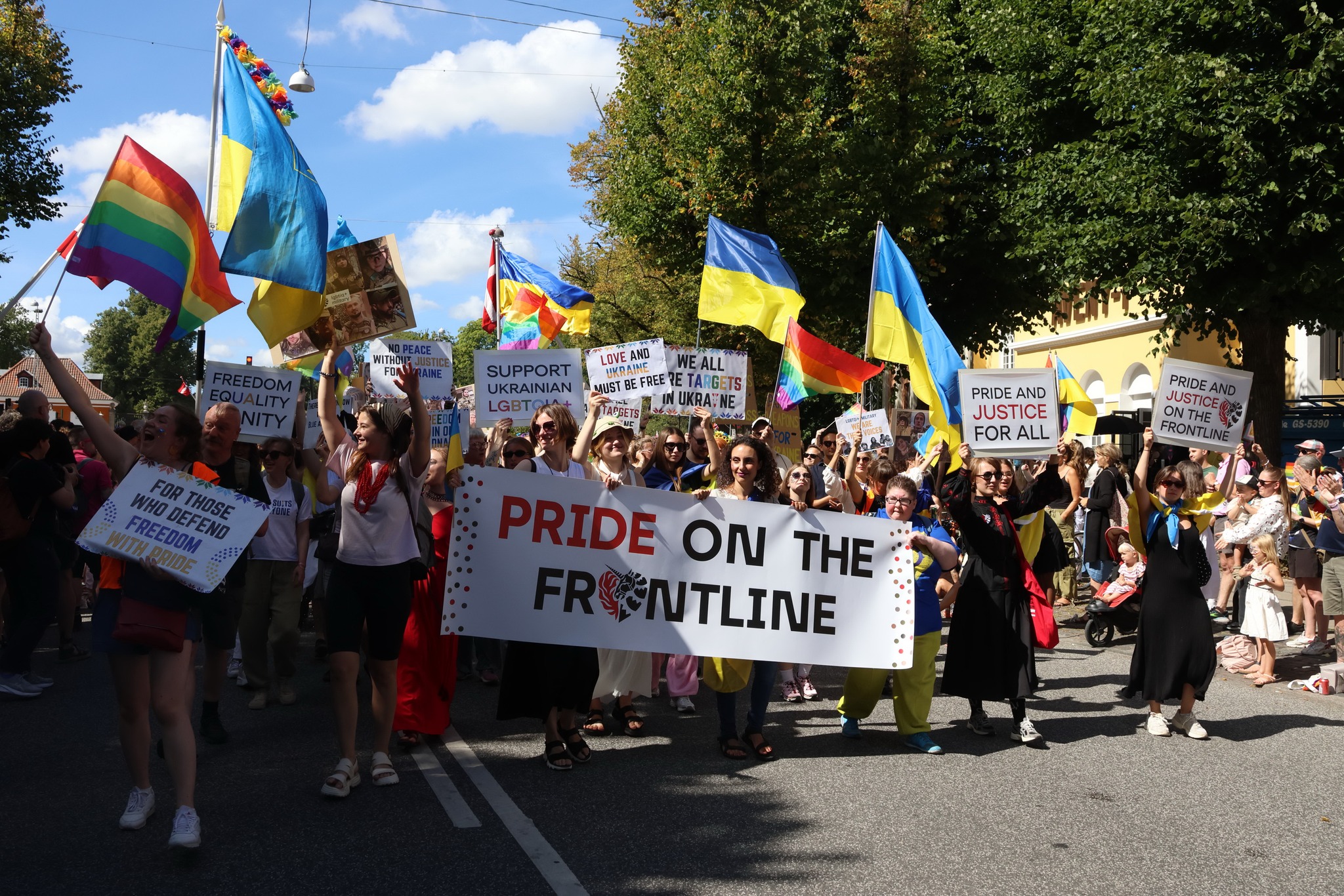 Ukrainian LGBTIQ+ at Copenhagen Pride Parade 2025